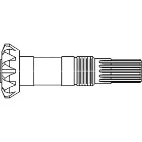 Coh60-0059 Stevens Lake Parts Gear Box Shaft And Bevel Fits Tr70 Tr75 Tr85 Tr86 Tr87 Tr88 247762