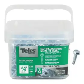 Teks 711181632880 #10-16 X 3/4 Inch External Hex Washer Head Drill Point Screw 450-pack