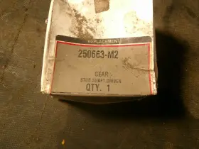 A-250663m2 Tisco For Massey Ferguson Bevel Gear 14t 300 410 510 540 550 A31