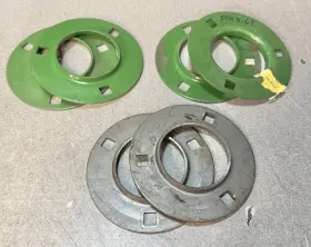 Ftr362 Tisco & John Deere Bearing Flangette New Old Stock Qty. 6 Plates