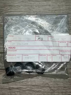 Voe1543499 Volvo 1543499 4 Genuine Heavy Equipment Flange Nut Ingersoll Rand