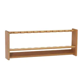 Prf10lo Wooden Mallet 10 Light Oak Fishing Rod Rack