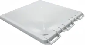 X-haibei 313043276241 Rv Roof Vent Lid Cover Replacment Plastic White 13x14x2 Inches For