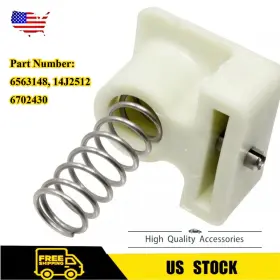 6563148 Yby Spring Block Lap Bar Plastic Pedal Stop Repair Kit For Bobcat Compatible