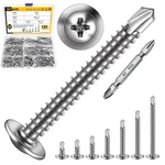 #8 X 1/2 In. Self-tapping Phillips Truss Head Screws, 410 Stainless Stee. Fixed Price $19.25.