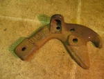International Harvester Mccormick Deering PO1662 Plow Point Share Bracket Ihc. Fixed Price $15.00.
