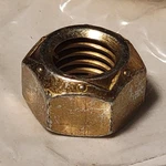 Genuine Caterpillar 1K-6872 Nut Oem 1/2''-13 Cone Lock Prevailing Torque. Fixed Price $12.50.