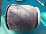 New Firestone Air Bag Cushion Spring W01-358-9466 1T15-MT6. Fixed Price $258.00.