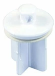 Jr Products 95205 1-1/4 Inch White Pop-up Plastic Sink Drain Stopper Rv Lavatory. Fixed Price $12.69.