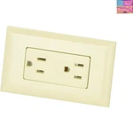Valterra Diamond Group Ivory 15 Amp Decor Speed Box Receptacle, Off-white. Fixed Price $46.77.