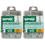 Pack Spax #8 2" White Trim Head Wood Finishing Screws Interior Exterior. Fixed Price $32.25.