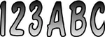 Hardline Series Premium Registration Kit - Gradation Silver/black SIBKG200. Fixed Price $21.99.
