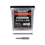 #10 2-1/2 In. Gray Star Drive Trim-head Composite Deck Screw (350-COUNT). Fixed Price $87.41.
