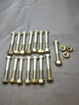 9H2106 Genuine Oem John Deere Gr. Bolt & Locknut 7/16" X 2-3/4" Qty 15. Fixed Price $30.00.