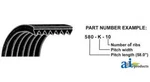 V-belt R533664 Fits John Deere 9520RT 9560RT 9570RT CP690. Fixed Price $79.82.