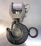 Columbus Mckinnon Bottom Block, Hook & Latch Assembly W/ Hot Stick. Fixed Price $149.95.