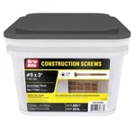 Grip-rite Star Drive Wood Screws 3 #9 Dual Flat Head Coarse Yellow Zinc 25LB. Fixed Price $92.78.