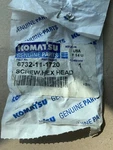 Komatsu 6732-11-11720 Screw Hex Head. Fixed Price $14.37.