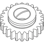 24 Teeth Gear 70261963 Fits Allis Chalmers 7000. Fixed Price $198.99.