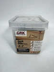Grk Deck Elite Screws #8 2" With T-15 Torx Star Head Bit, #10803, 540 Pc. Fixed Price $24.99.