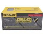 Deckmate 6 Inch Star Drive Coated Screws New. Fixed Price $44.95.