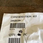 10 Nos John Deere Oem 19M8299 Screws. Fixed Price $14.95.