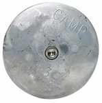 Camp Rudder/trim Tab Zinc Anode Corrosion Resistant 3-3/4 R3. Fixed Price $41.69.