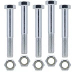 Grade Shear Bolts For Rotary Cutters X 3-1/2" With Nylock Nuts 5 Pack. Fixed Price $30.32.