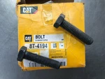 8T4194 Genuine Qty Of 2 Bolts Caterpillar 8T-4194. Fixed Price $9.99.