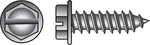 Hillman 70250 Zinc Plated Slotted Hex Washer Head Sheet Metal Screw #6 3/8 In.. Fixed Price $9.45.