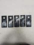 Sma 798-RM80206 Lot Of 5 Ccw Disc Mower Blades Replaces Deere FH323281, E80206. Fixed Price $21.99.
