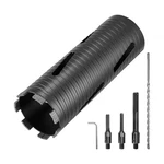 Skyshalo 3-1/2 In. Core Drill Bit, 9-1/2 Depth, 5/8-11 Thread, Diamond Dry. Fixed Price $24.95.