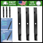 John Deere 72" Mower Blades 3 Pack. Fixed Price $88.99.