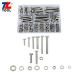 192 Heavy-duty Hex Bolt/nut Kit M6/M8/M10 304SS W/washers For Construction. Fixed Price $16.25.