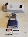 Abus 69SL/40HB40 Kd Lockout Padlock, Aluminum, Purple,. Fixed Price $12.99.