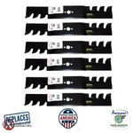 6PK Mulcher Blades For Toro Timemaster 30" Exmark Replaces 120-9500-03. Fixed Price $75.95.