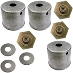 Pack Blade Bolt Beveled Washer & Dust Cup Cover Set Fits Kubota ZD321 ZD326S. Fixed Price $72.99.
