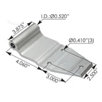 573.1010157 Hinge Great Dane Ref. # 022-00407, 1402-7495, 31801018. Fixed Price $27.00.