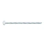 #10 4 In. Nylon White Bi-hex Head Sheet Metal Screw (50 Per Pack). Fixed Price $24.13.