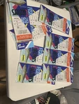 Lot Of 9 Owner 5524-034 Sabiki Silver. Fixed Price $60.00.