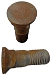(qty 2) Caterpillar 6V6535 -6V-6535: 1/4-7 Thread 95MM Long Plow Bolt Oem. Fixed Price $29.99.