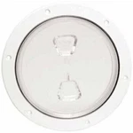 Beckson Marine Screw Out Deck Plate Standard Trim Ring Diamond Center DP44W. Fixed Price $40.57.