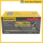 Deckmate In. X 6 Tan Star Drive Flat-head Wood Screws (150-PIECE). Fixed Price $54.95.