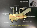 Gm Proportioning Valve Disc/disc Kit - Bolts, Bracket, Lines, Pig Tail. Fixed Price $66.75.