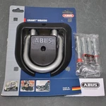 Abus Wall Floor WBA-100, 5/8" Shackle, Concrete Anchors, Plastic Cover. Fixed Price $69.95.