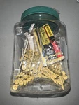 Deckmate 1-5/8 Star Drive Coated Screws 150 Pcs Reused Jar Container. Fixed Price $20.82.