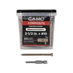 #10 2-1/2 In. Tan Star Drive Trim-head Composite Deck Screw (350-COUNT). Fixed Price $89.80.