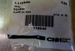 New Genuine Original Case Cnh Ih L116940 Screw Bolt 12 Point 3/4" Free Ship. Fixed Price $5.95.