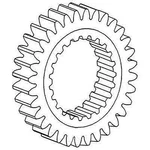Fits Massey Ferguson Pto Drive Gear - 32 Tooth S.43999 1872274M1. Fixed Price $83.69.