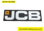 Jcb Backhoe - Decal Artwork Sticker (350*109) Part No. 332/G4609. Fixed Price $19.80.